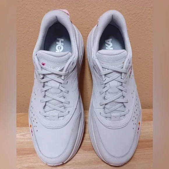 HOKA Bondi L 'Vibrant Bloom' Nimbus Cloud Nimbus Cloud Running Shoes men 14 w 15 - Picture 5 of 8